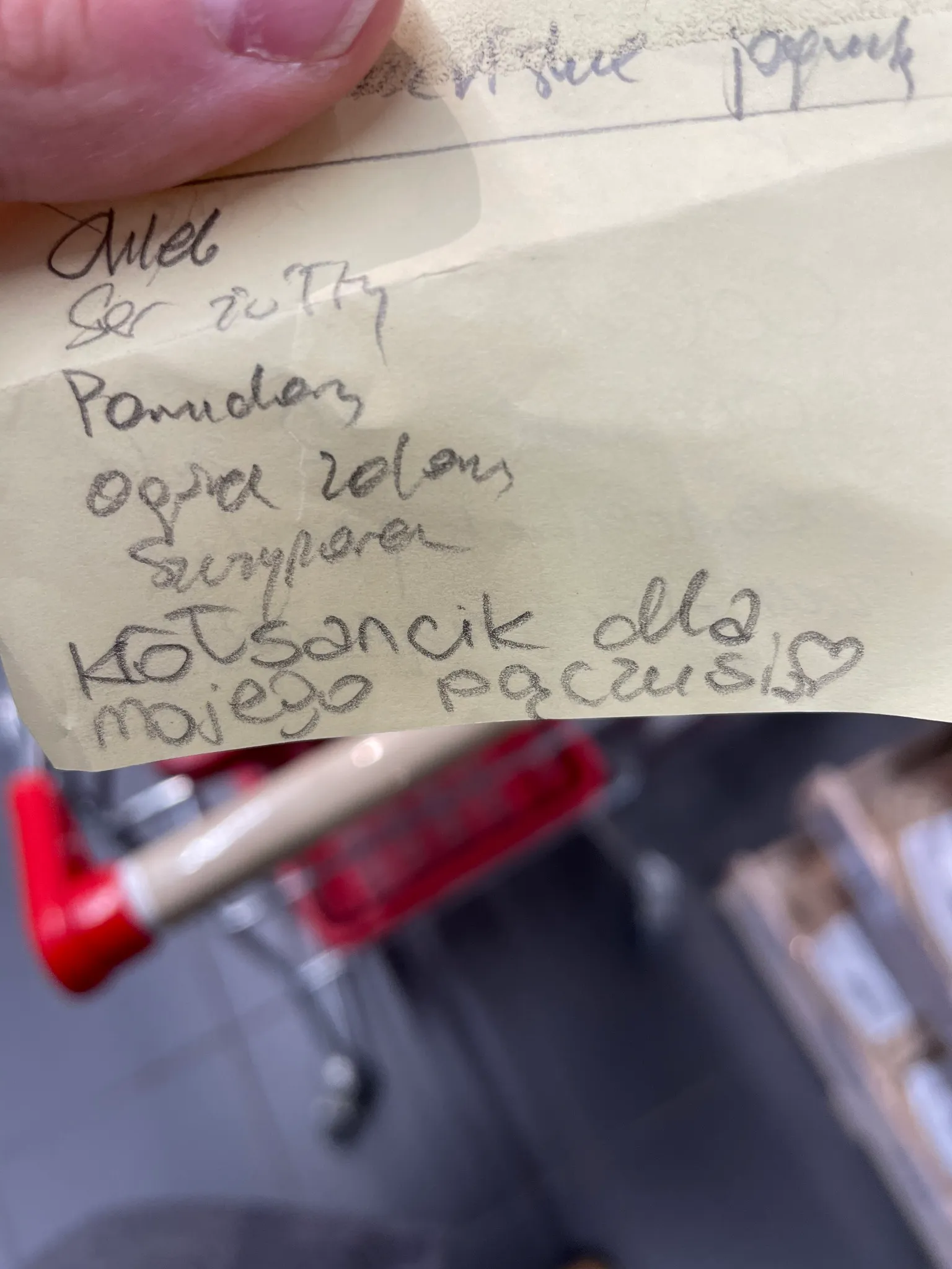 Lista zakupów